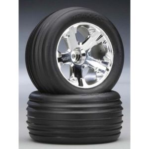 Tra 3771 Pneus E Rodas Dianteiro All Star 2.8 sextavado 12mm  Traxxas