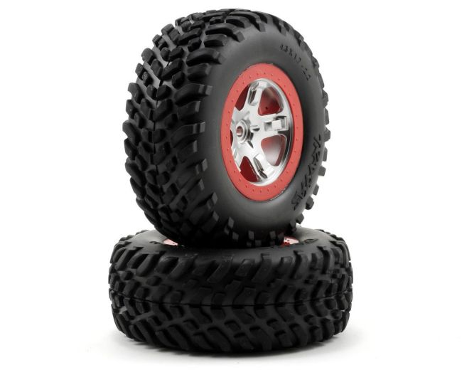 TRA 5973A Pneus Com Rodas Para Slash e Slayer TRAXXAS