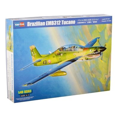 Tucano Brazilian EMB12 1/48 Kit para montar Hobby Boss 81763