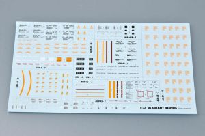 U.S. Aircraft Weapons - A - 1/32 Kit de Montar Trumpeter 03302