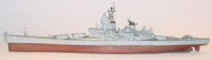 USS Battleship BB-63 Missouri 1991 - 1/700 Kit de Montar Trumpeter 05705