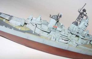 USS Battleship BB-63 Missouri 1991 - 1/700 Kit de Montar Trumpeter 05705