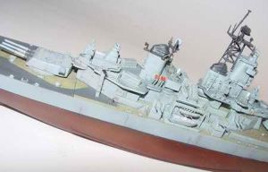 USS Battleship BB-63 Missouri 1991 - 1/700 Kit de Montar Trumpeter 05705