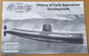 USS Nautilus Submarino 1/300 Kit Atlantis 750