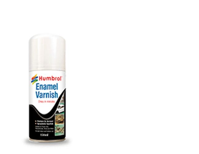 Verniz Esmalte Spray Acetinado Semi Fosco (150ml) Humbrol AD6999